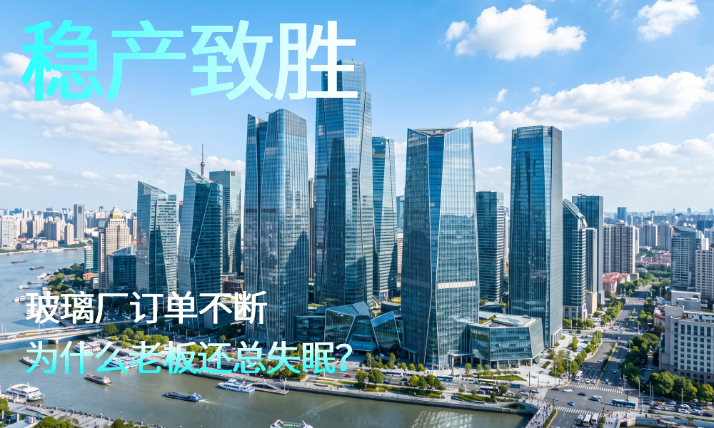 玻璃厂订单不断为什么老板还总失眠?